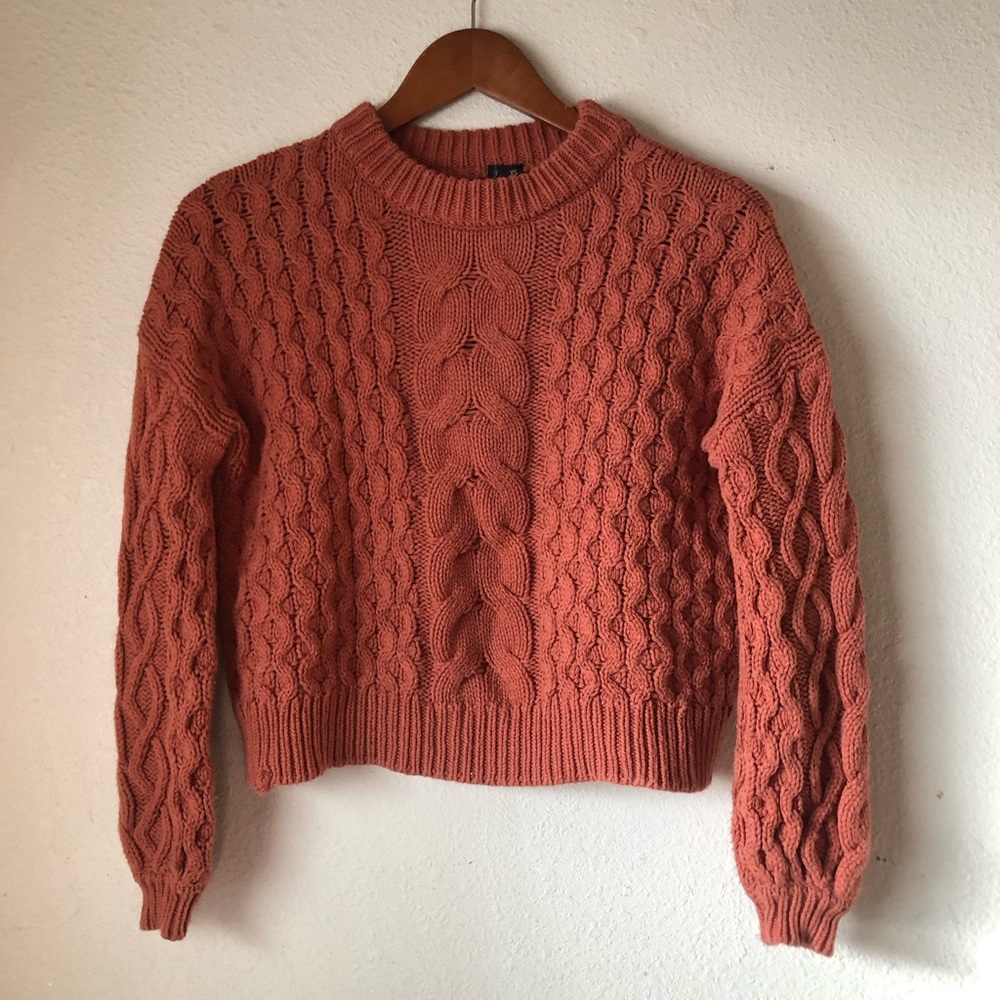 Pink/Orange Sweater - Picture 2 of 5